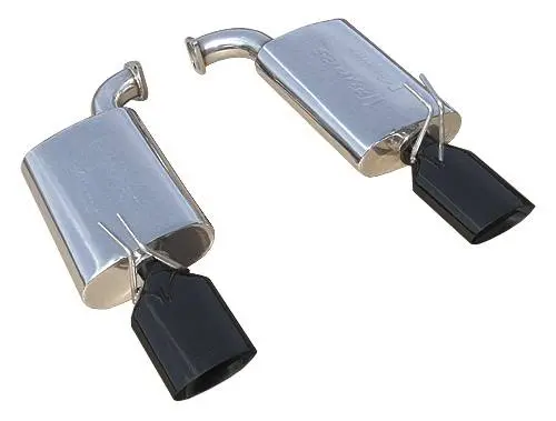 Pypes Violator Series Axle-Back Exhaust – Dual Exit, Black 3X6 Oval Tips, For 2008–2009 Pontiac G8 1