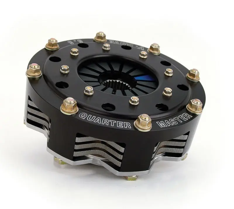 Quarter Master 38517090 V-Drive Clutch – 5.5" Diameter, 3-Disc, 26 Splines 1