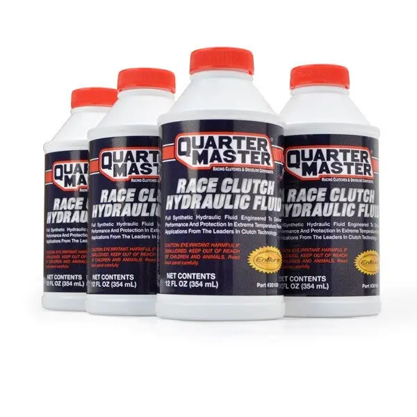 Quarter Master Race Clutch Hydraulic Fluid Case – 12-Pack, High-Temperature Dot 3/4 Compatible 1