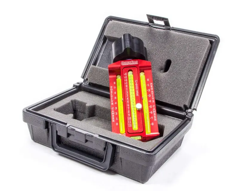 Quickcar Racing 56-830 Caster Camber Gauge With Magnetic Adapter And Carrying Case 1