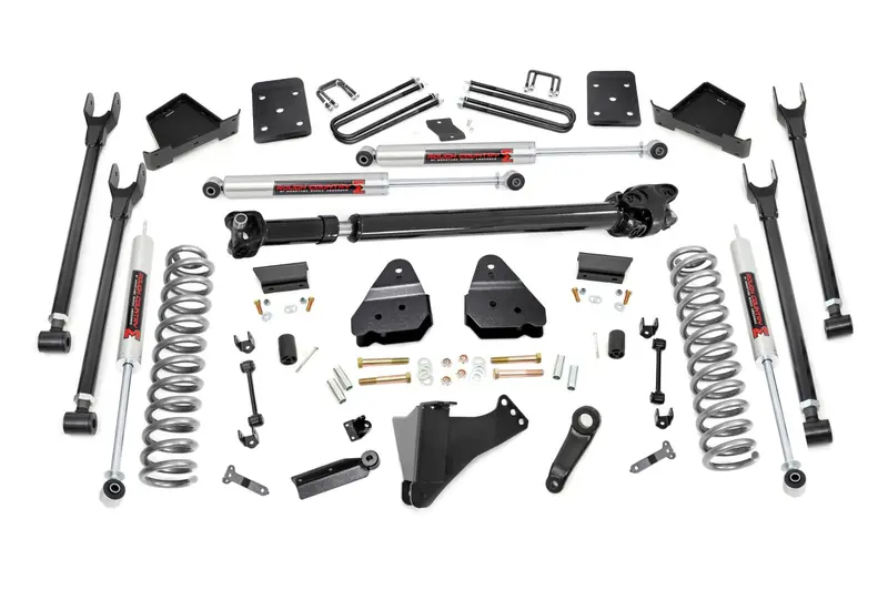 Rough Country 6-Inch Diesel Lift Kit – 4-Link System For Ford Super Duty (2017–2022) 1