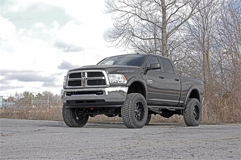 Rough Country Pocket-Style Fender Flares – Rivet-Mounted For 2010–2018 Ram 2500/3500 1