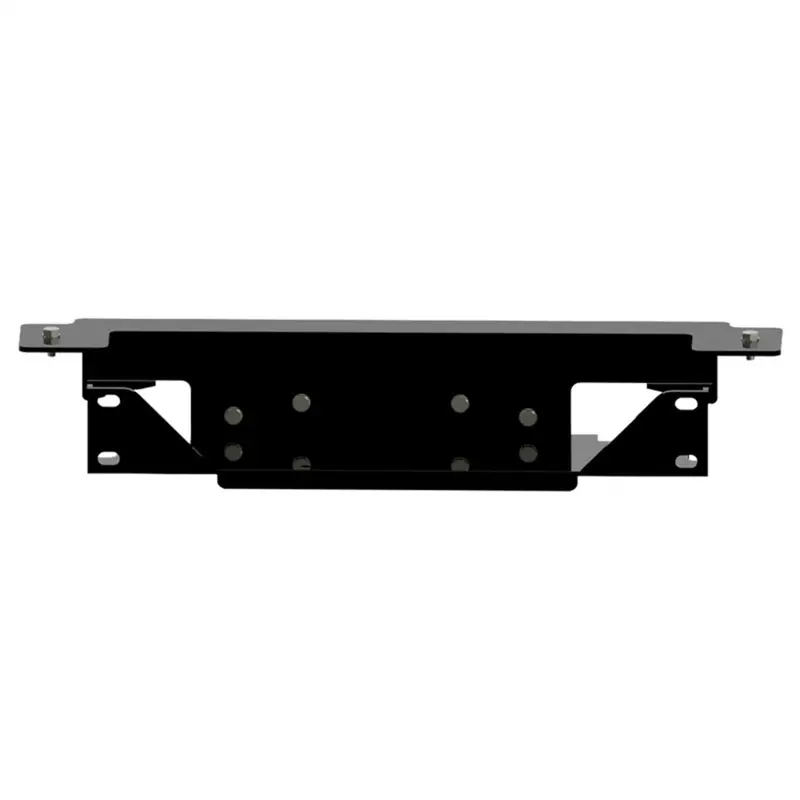 Rugged Ridge 11543.13 Spartacus Winch Mounting Plate – Compatible With Stamped Jeep Front Bumpers 1