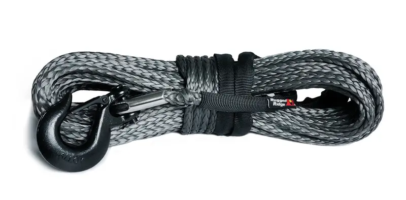 Rugged Ridge Synthetic Winch Rope – Lightweight, High-Strength Line 1