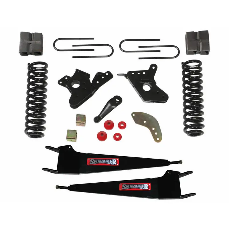 Skyjacker 286Bk-A 6-Inch Bronco Lift Kit (1980–1996) With Front Springs, Radius Arm Brackets, Pitman Arm, Bump Stops, And Rear U-Bolt/Block Assembly 1