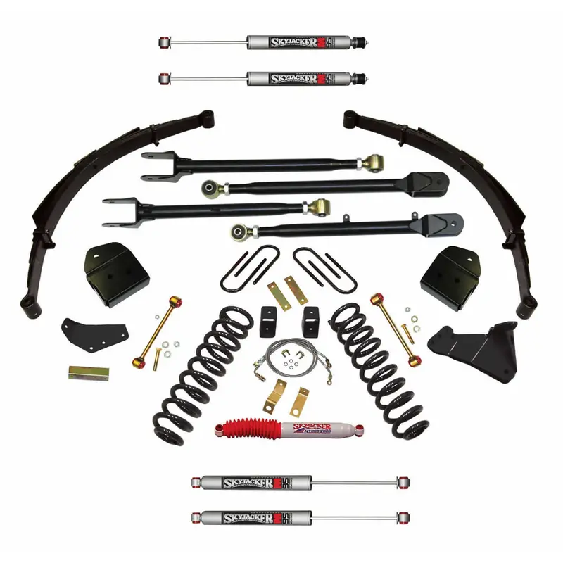 Skyjacker 4-Inch Suspension Lift Kit With M95 Shocks – Ford F-350 Super Duty (2008–2010) 1