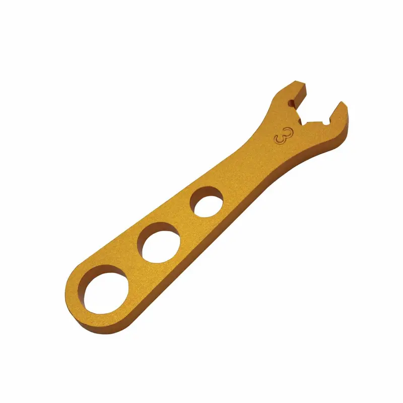 Speedfx #3 Hex Socket – 1/2-Inch Drive, Yellow Anodized Aluminum, Single Piece 1