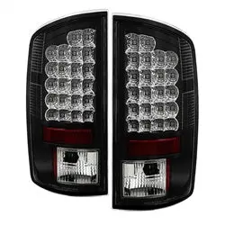 Spyder Auto 5002617 Led Tail Light Pair – Direct Replacement, Black Housing, Compatible With Oem Bulbs 1