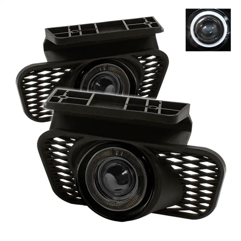 Spyder Auto Halo Projector Fog Light Assembly – Modern Led Design For Enhanced Visibility 1