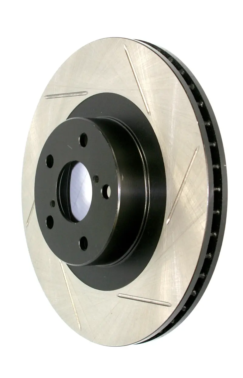 Stoptech 126.65122Sl Front Left Sport Slotted Brake Rotor 1