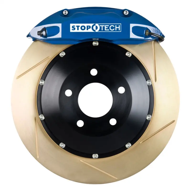 Stoptech 83.105.4600.23 Big Brake Kit – Two-Piece Front Rotors With Calipers And Pads 1