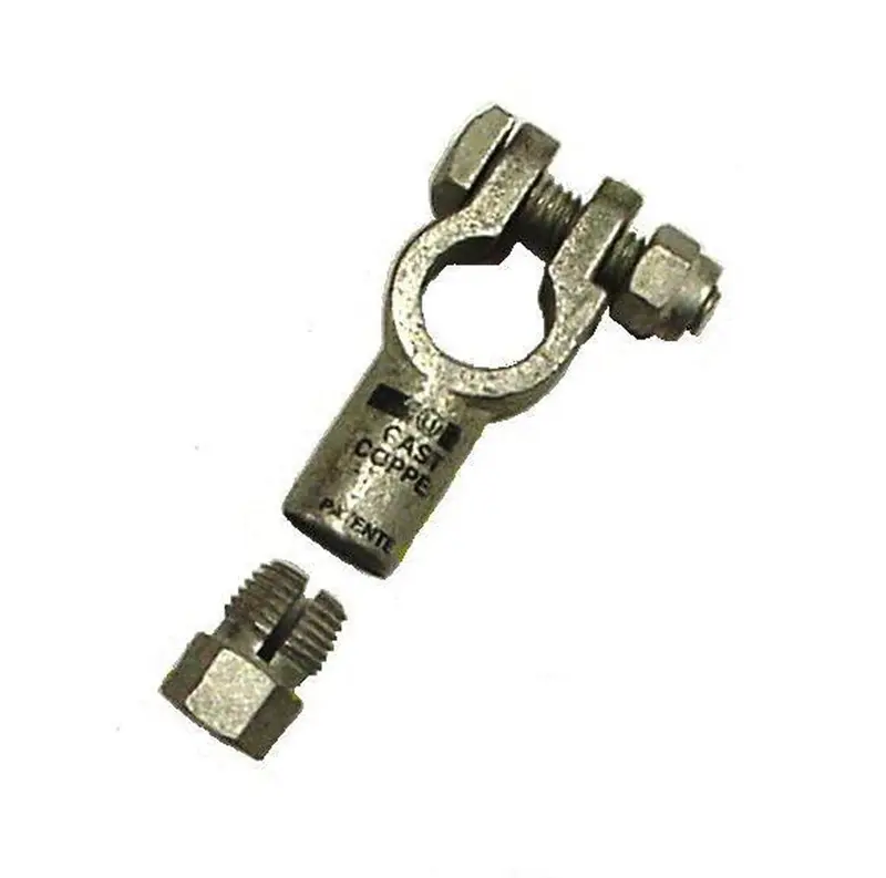 Taylor Cable 21406 Top-Post Battery Connector – 2/0 Gauge, Compression-Fit Terminal, Single Unit 1