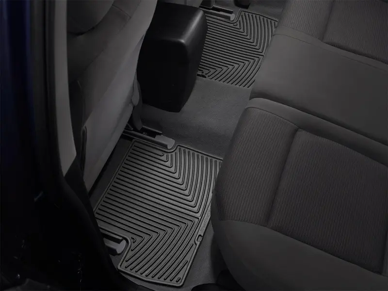 Weathertech W221 Rear All-Weather Floor Mats – Precision Laser-Scanned Fit, Heavy-Duty Rubber 1