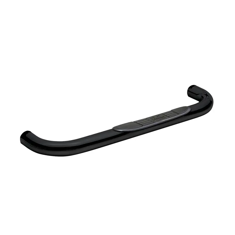 Westin 25-3135 Signature Series Single-Pad Round Step Bar – Steel Construction, Black Finish, Includes Mounting Hardware 1